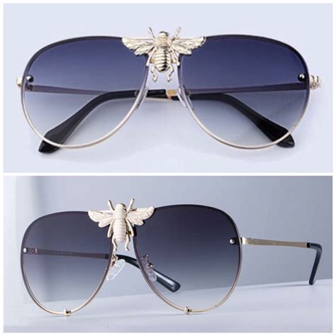 women's gucci sunglasses with bee